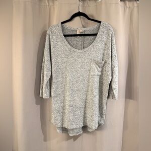 Women’s Misia Gray Knit Top